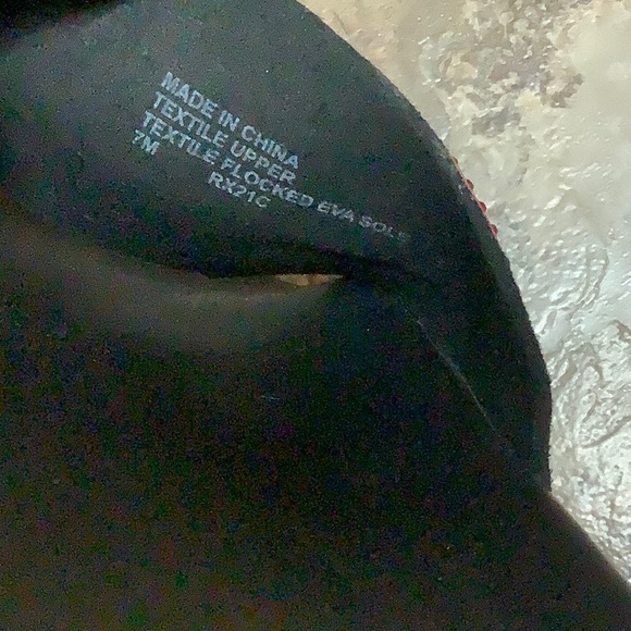 🔴 Black & rainbow crystal Michael Kors slides - Picture 8 of 9